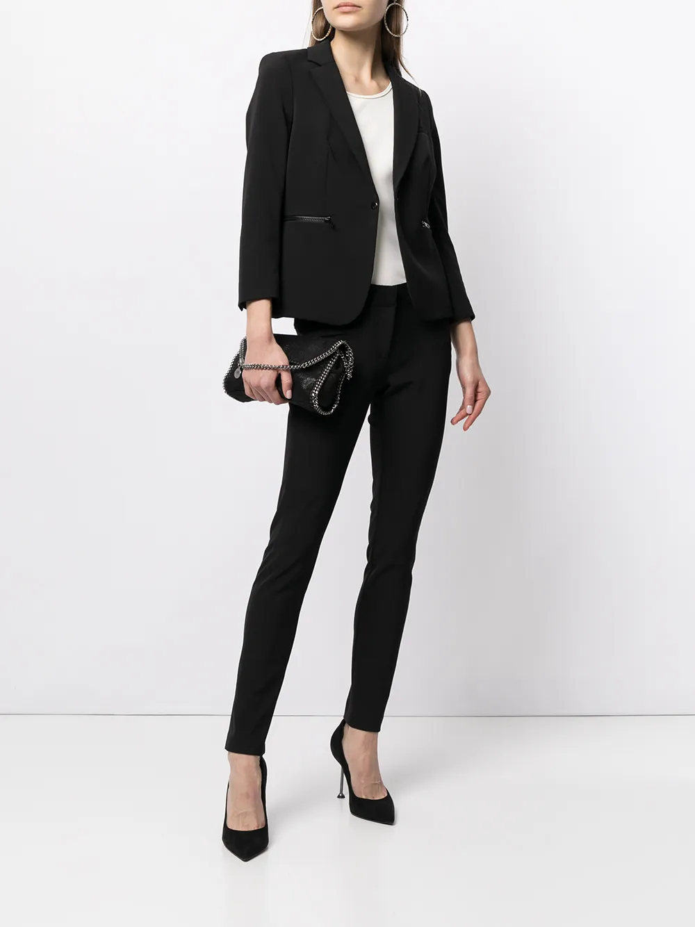 Veronica Beard Slim-fit legging - Zwart