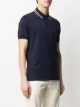 Brunello Cucinelli stripe detail polo shirt