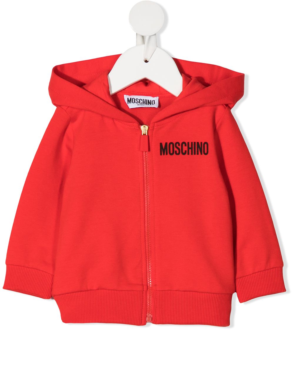 фото Moschino kids худи teddy bear на молнии