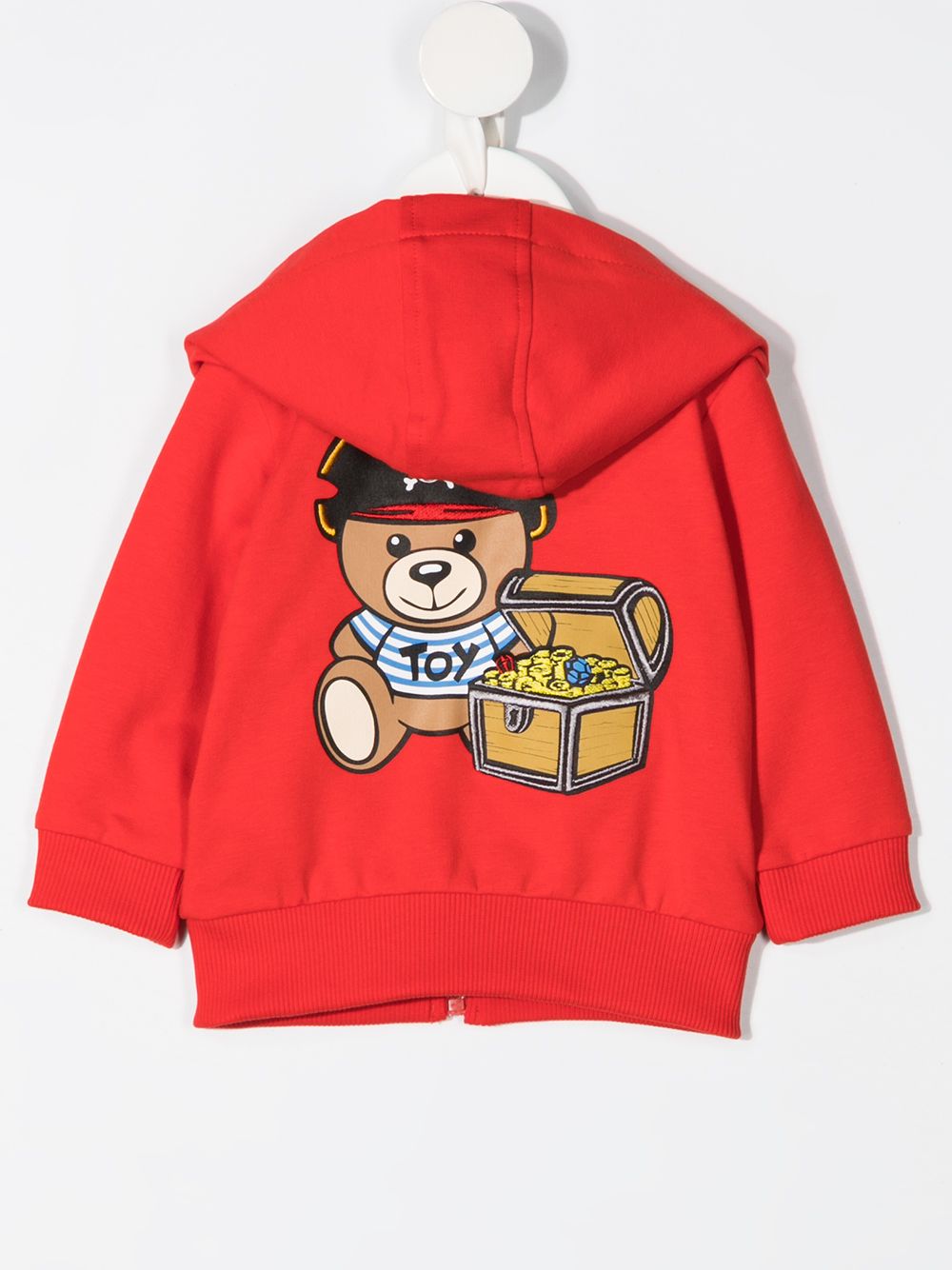 фото Moschino kids худи teddy bear на молнии