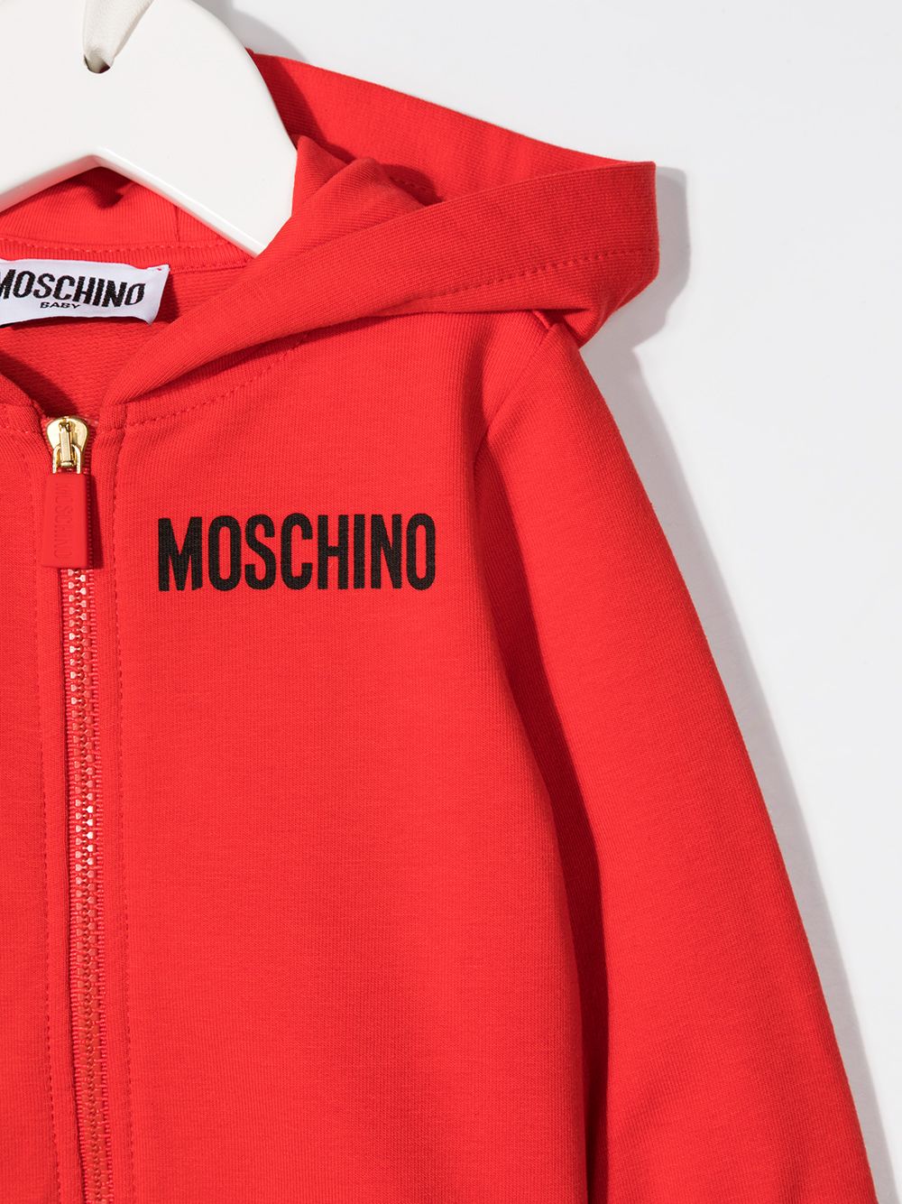 фото Moschino kids худи teddy bear на молнии