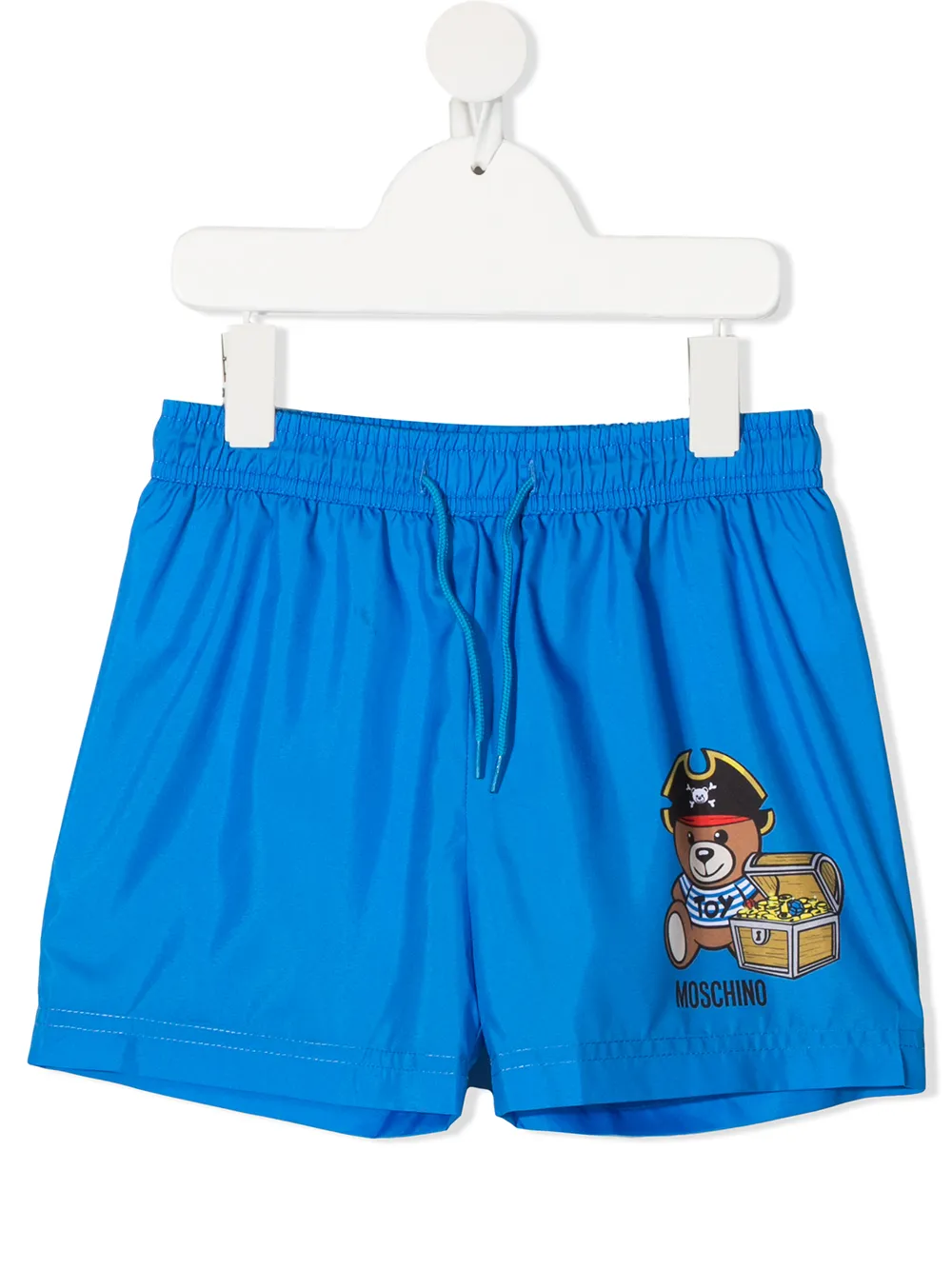 

Moschino Kids traje de baño con motivo Teddy Bear - Azul