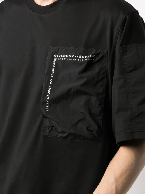 givenchy patch t shirt