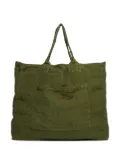 Once Milano weekend linen tote bag - Green