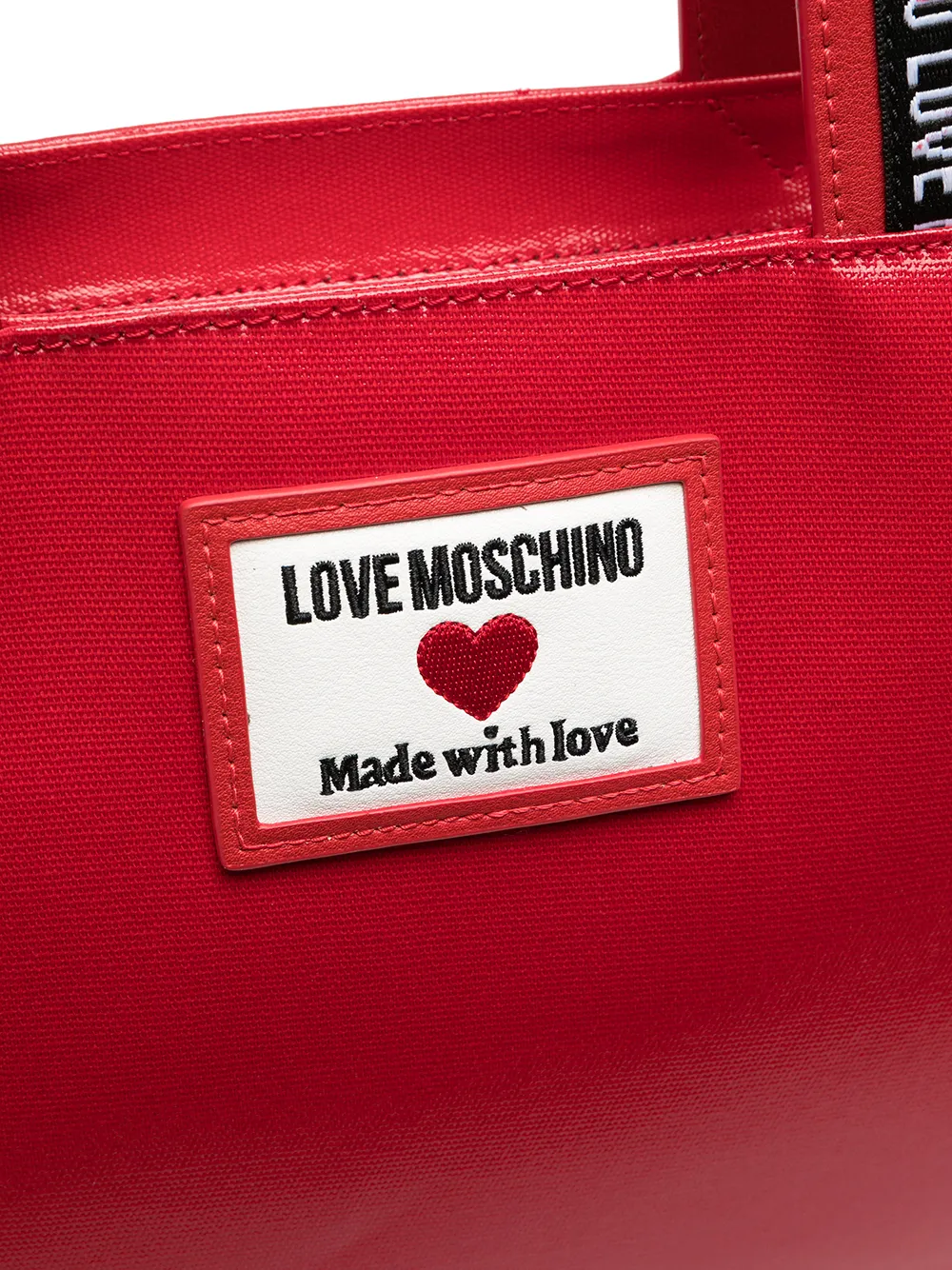 фото Love moschino сумка-шопер sporty label