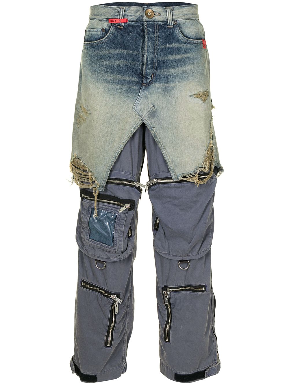 Maison Mihara Yasuhiro Deconstructed Layered Trousers - Farfetch