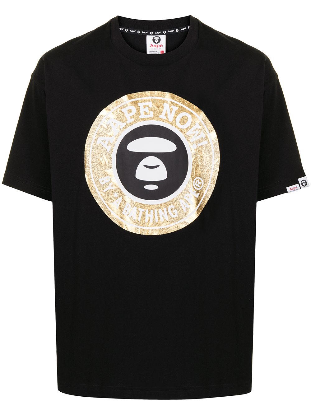 фото Aape by *a bathing ape® футболка с графичным принтом