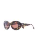 Image 2 of Nanushka tortoiseshell round-frame sunglasses