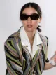 Image 2 of Nanushka tortoiseshell round-frame sunglasses