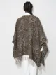 ETRO Cape mit Paisleymuster