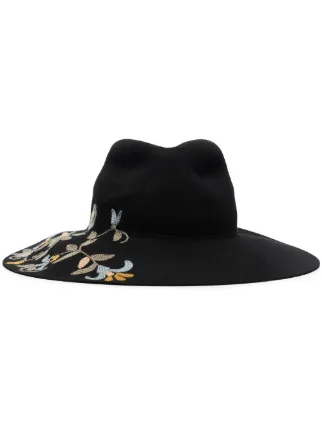 ETRO Embroidered Fedora Hat - Farfetch