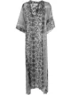 Imagen 1 de Pierre-Louis Mascia vestido de seda con motivo de leopardo