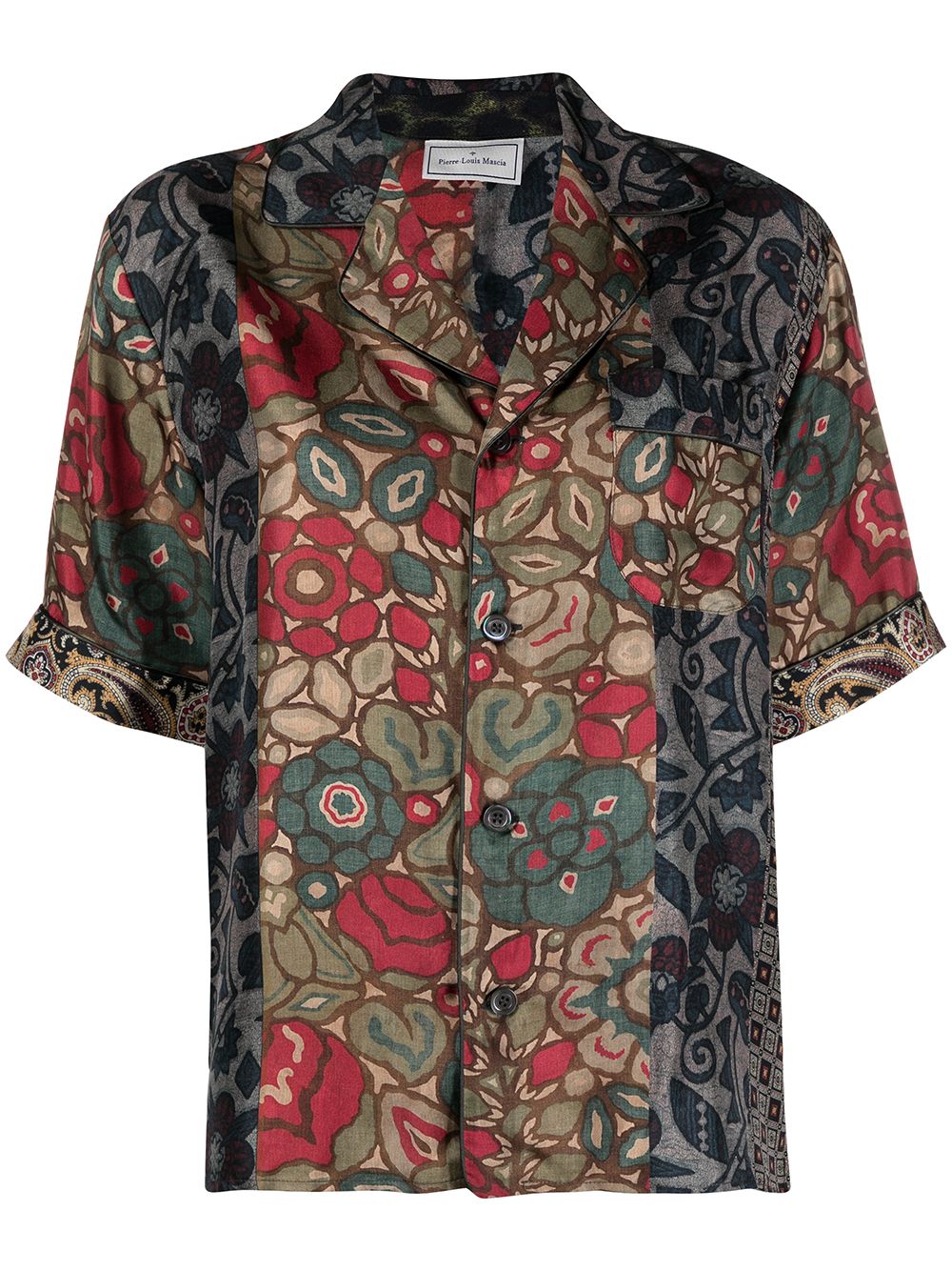 Pierre-Louis Mascia рубашка с цветочным принтом Зеленый ALOESCMC10497 16343408