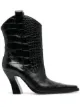 Image 1 of TOM FORD croc-effect Western-style ankle boots