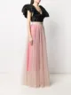 Loulou flared maxi skirt