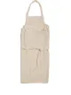 Image 1 of Once Milano mid-length linen apron