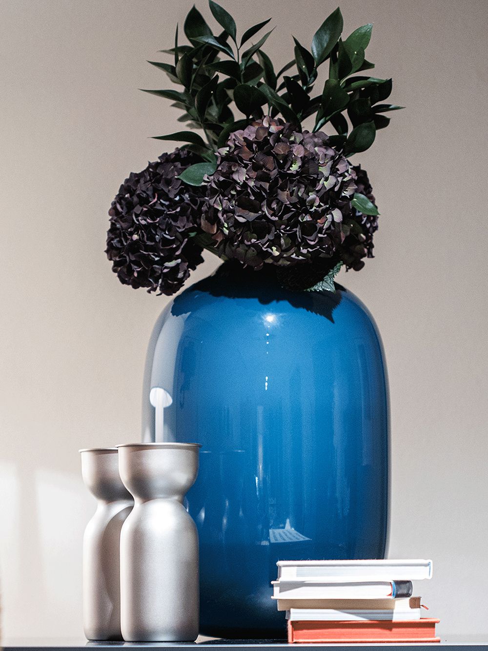 фото Cappellini arya' vase, blue