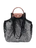 Longchamp Le Pliage Filet mesh bag - Black