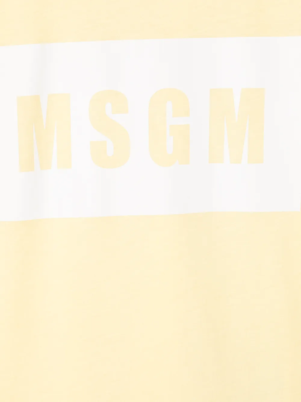 фото Msgm kids футболка с логотипом