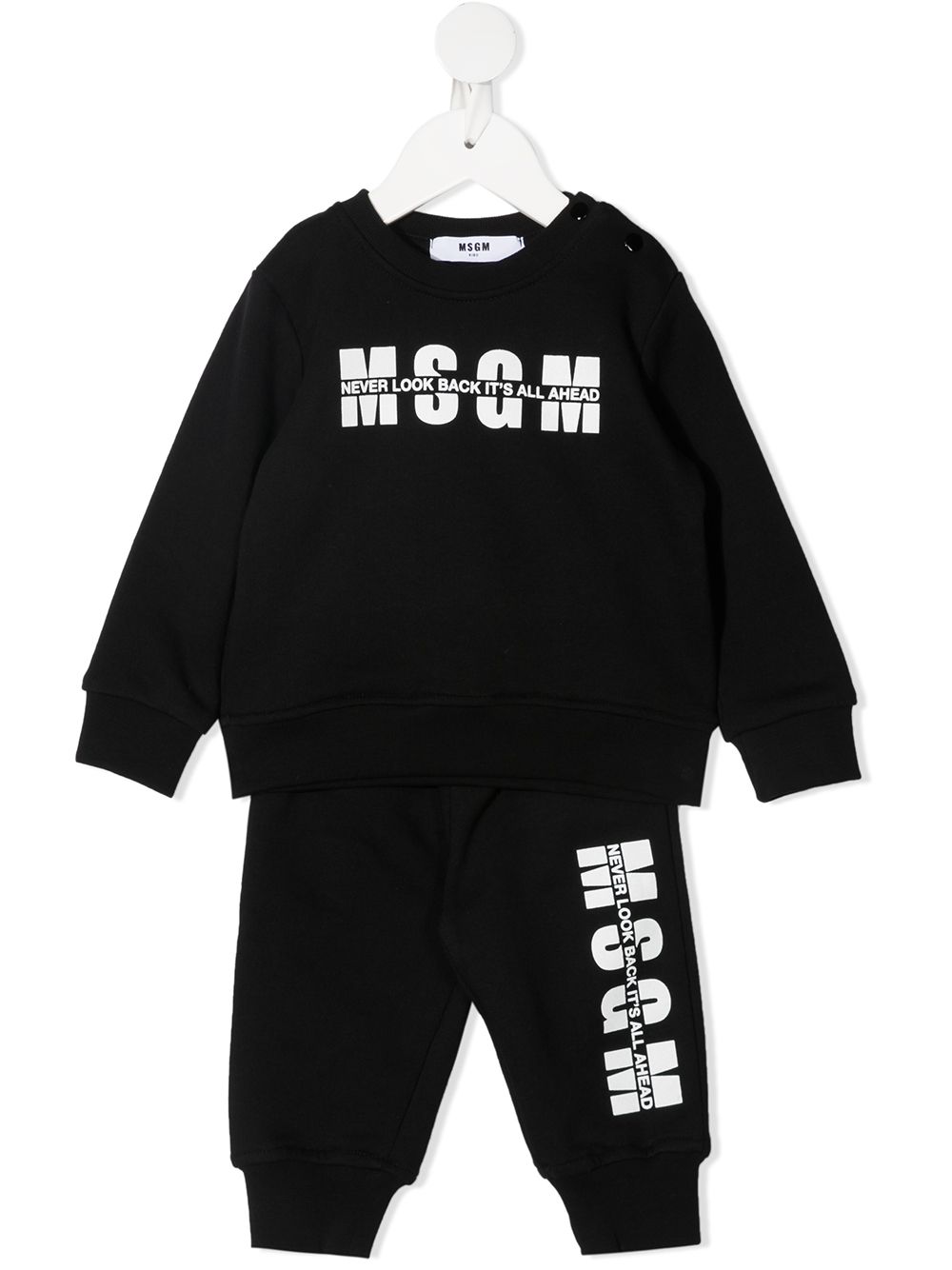 фото Msgm kids спортивный костюм с логотипом