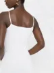 Jil Sander spaghetti strap minidress