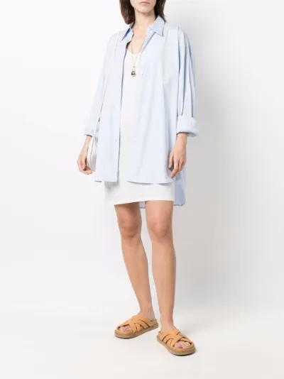 Jil Sander spaghetti strap minidress 