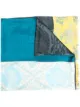 Image 1 of Pierre-Louis Mascia jacquard panelled silk scarf
