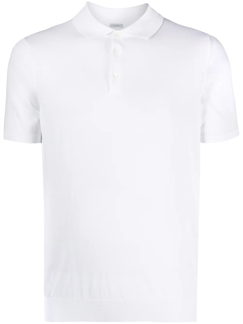 Click to view more detailed imagery on our partner's website Malo Classic Cotton Polo Shirt In White