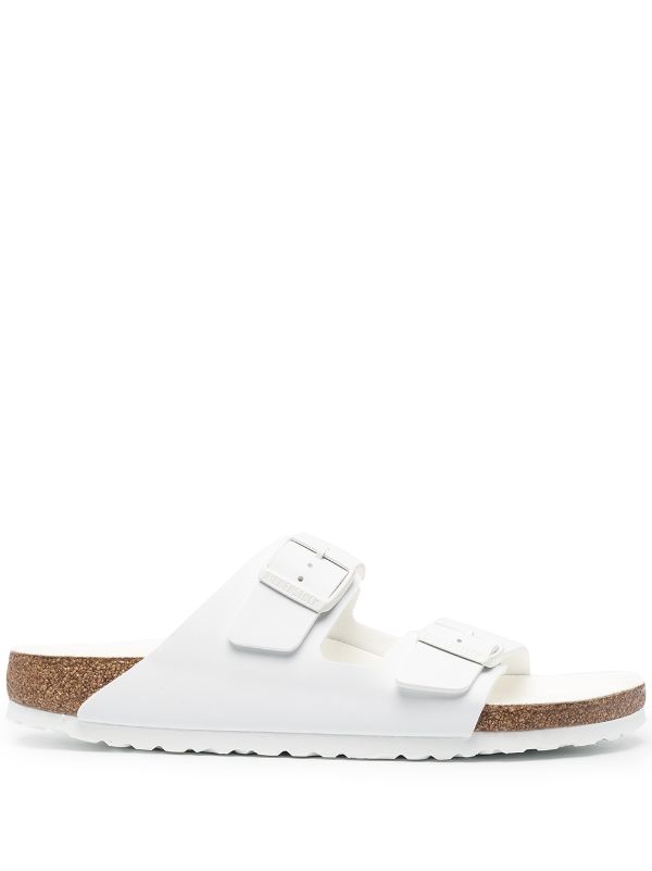 White double best sale strap birkenstocks