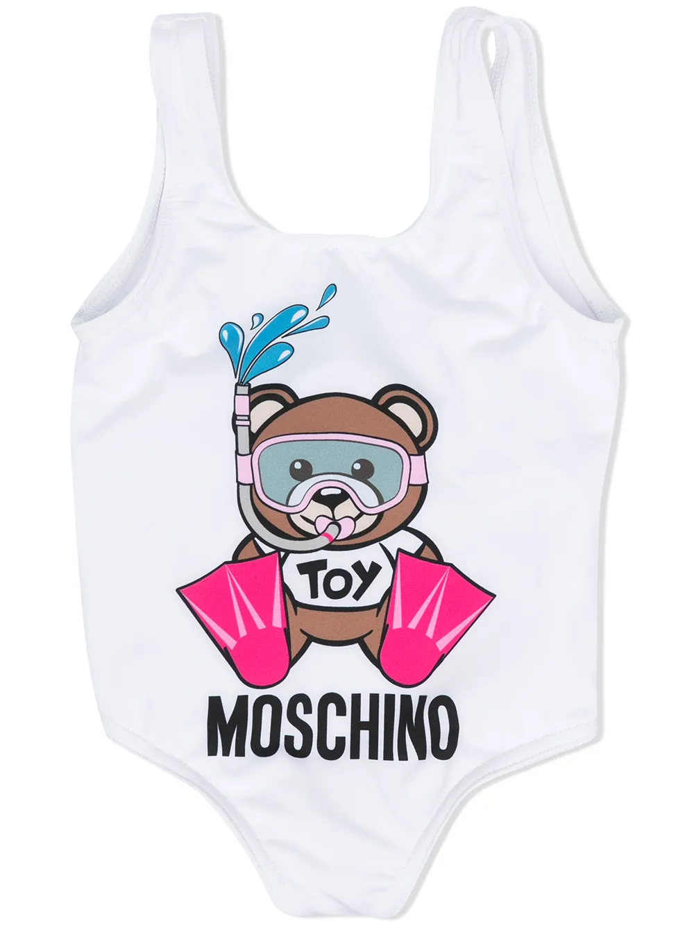 фото Moschino kids купальник с принтом