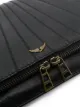 Zadig&Voltaire Rock leather clutch bag