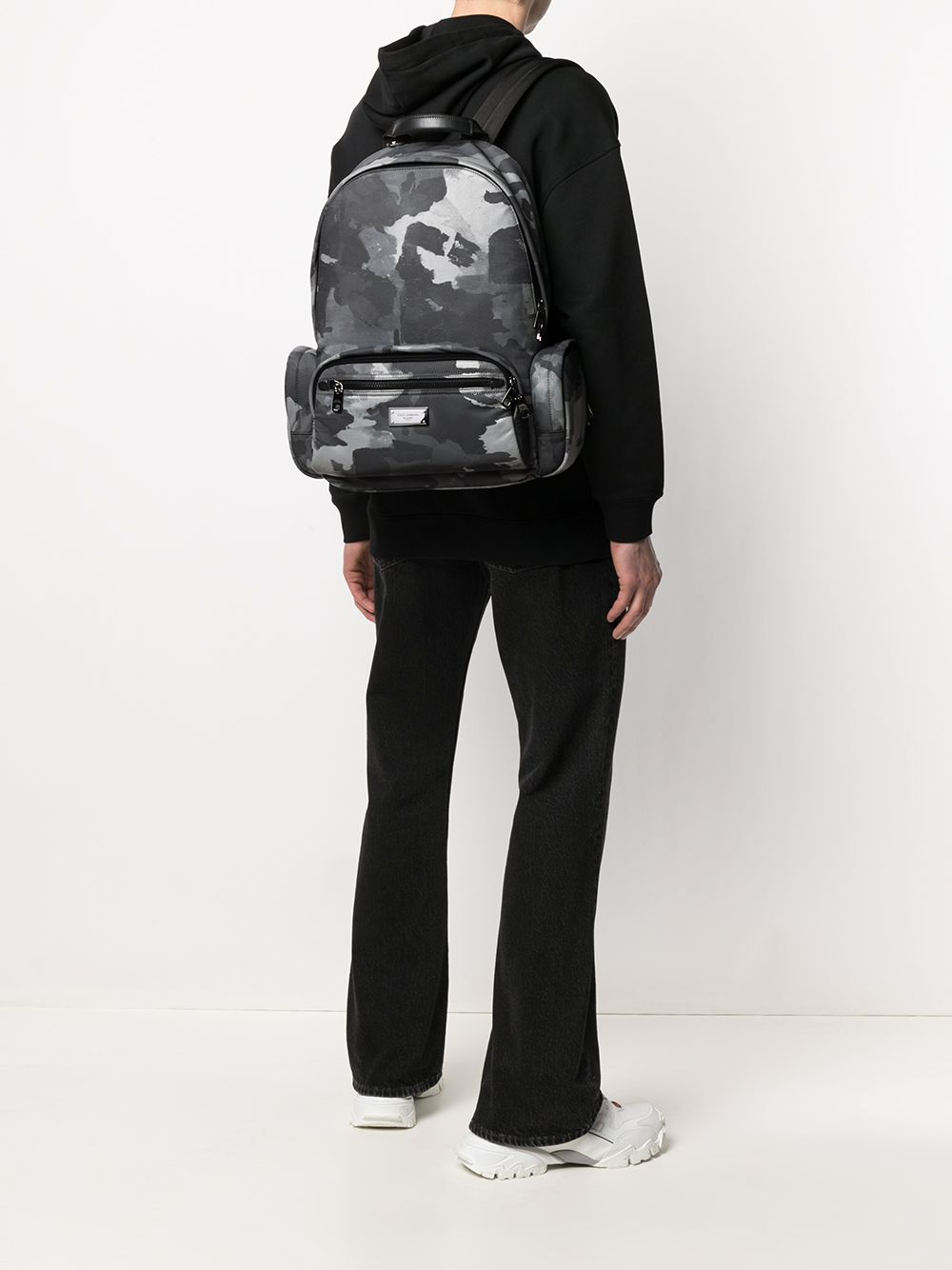 фото Dolce & gabbana рюкзак с камуфляжным принтом и логотипом