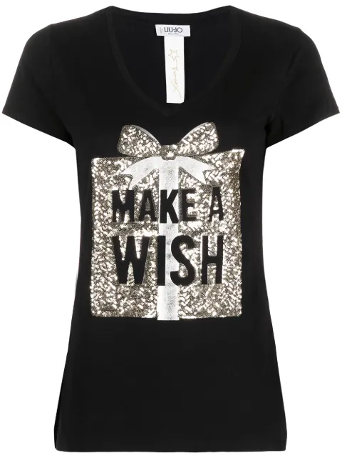 LIU JO T-shirt Make A Wish - Farfetch