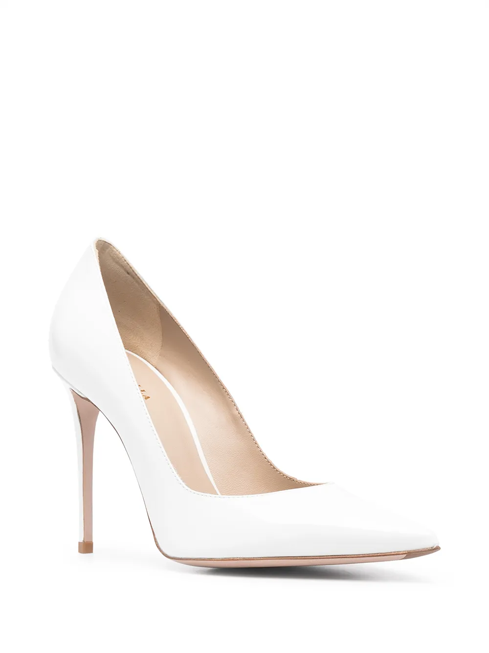 Le Silla Pumps met puntige neus Wit