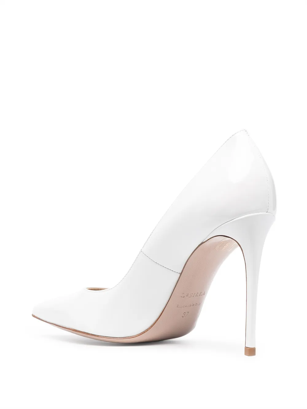 Le Silla Pumps met puntige neus Wit