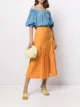 Image 2 of Rejina Pyo button-detail midi skirt