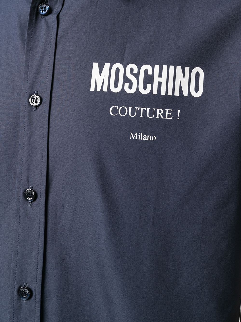 фото Moschino рубашка couture с логотипом