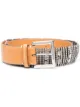 Image 1 of Ermanno Scervino metal appliqué leather belt