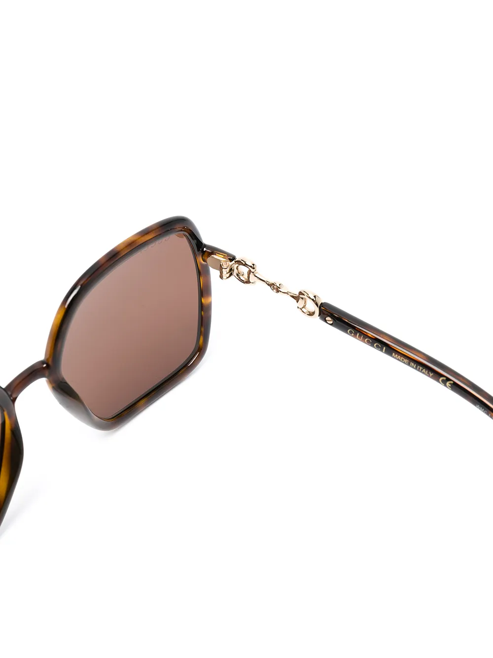 фото Gucci солнцезащитные очки в квадратной оправе