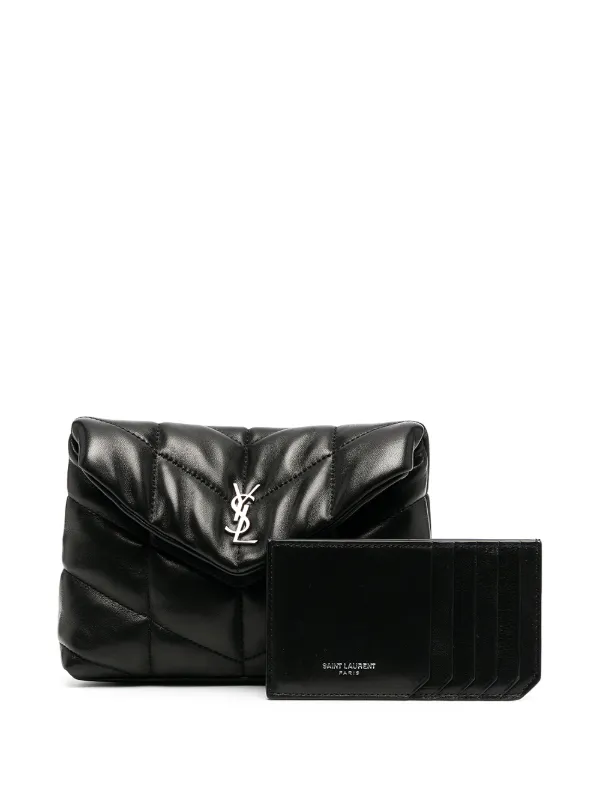 Saint Laurent Small Loulou Puffer Clutch