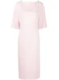 Valentino Garavani bow-embellished shift dress - Pink
