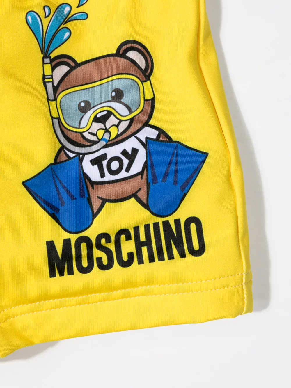 фото Moschino kids плавки-шорты teddy bear