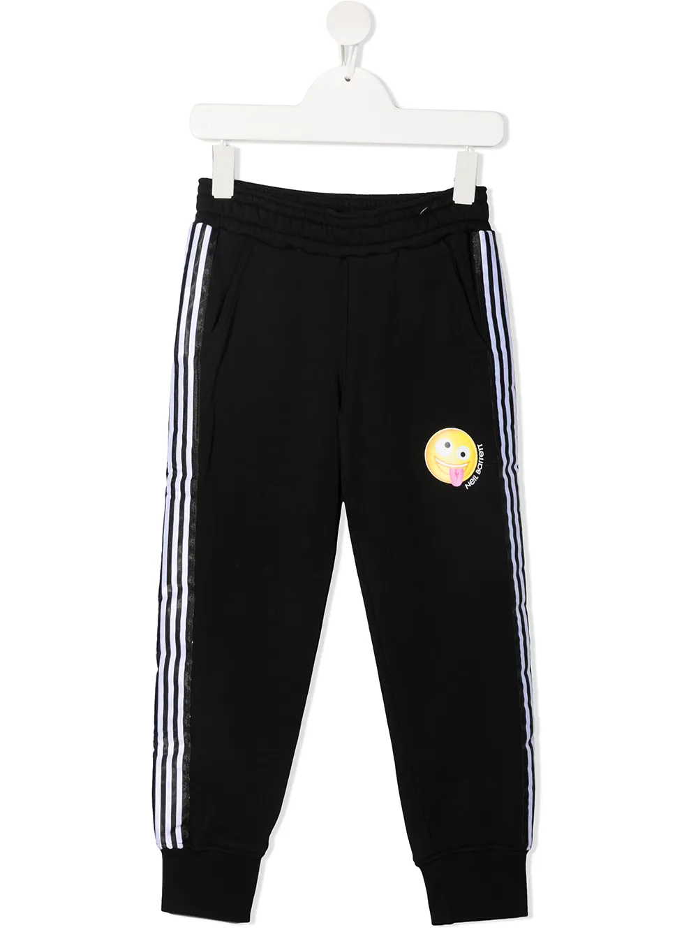 фото Neil barrett kids спортивные брюки с логотипом