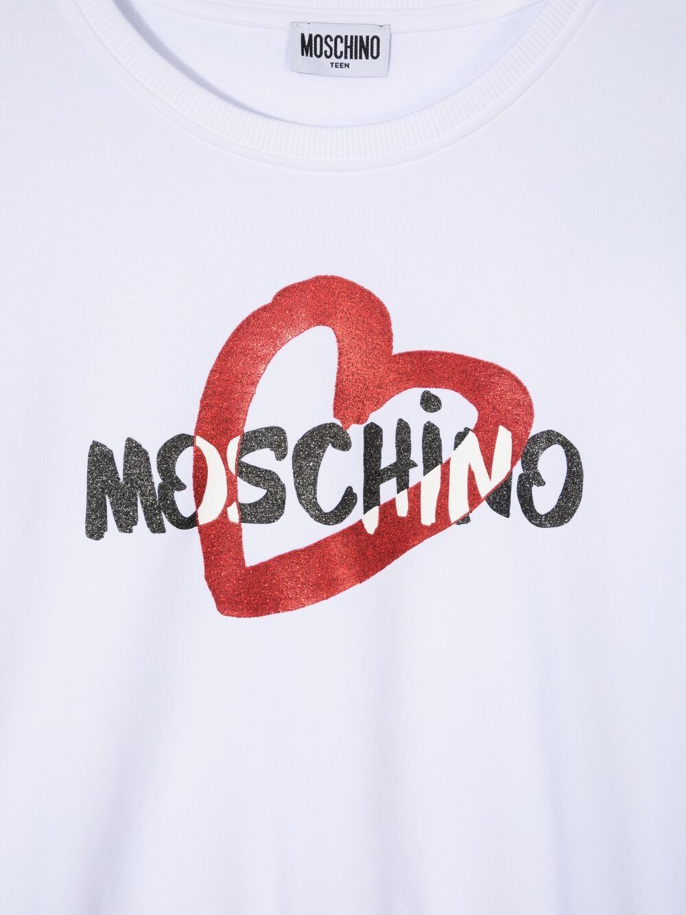 фото Moschino kids толстовка с логотипом