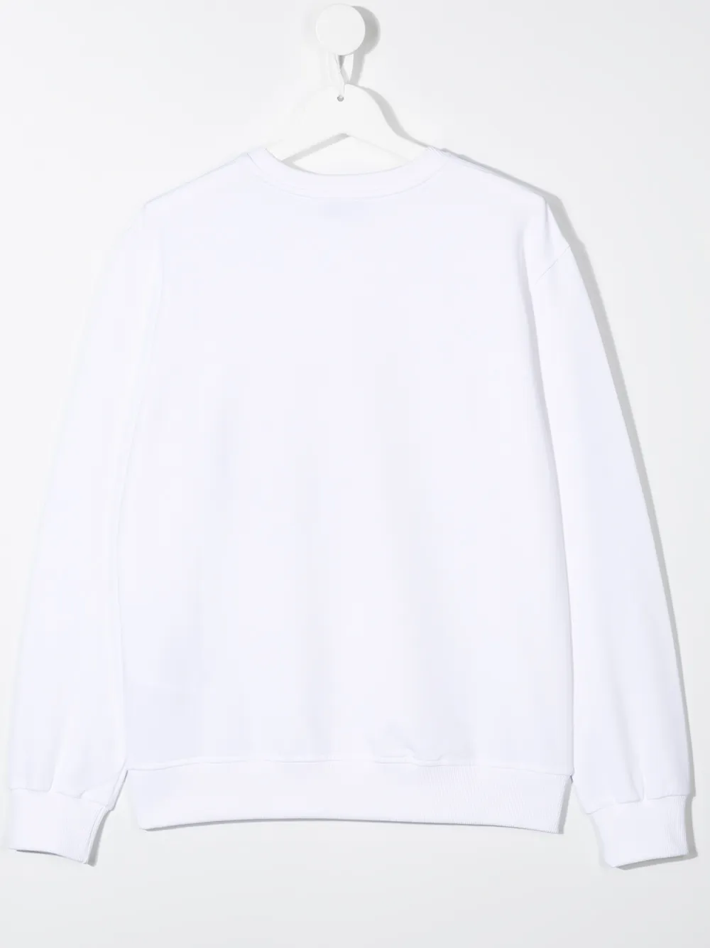 фото Moschino kids толстовка с принтом teddy bear