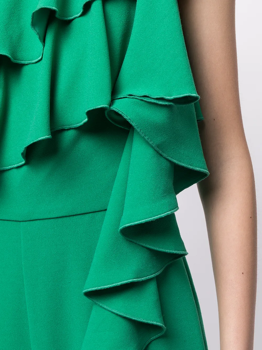 фото Tadashi shoji фактурный комбинезон hopper