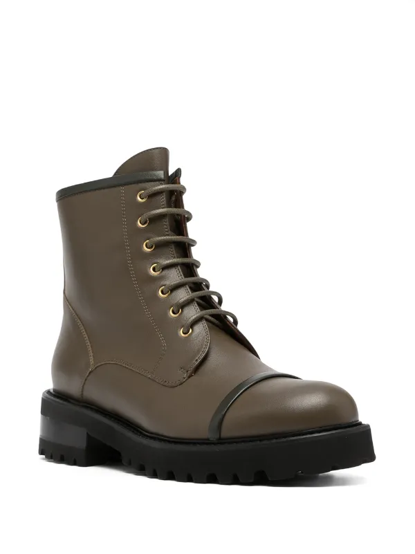 ankle length combat boots