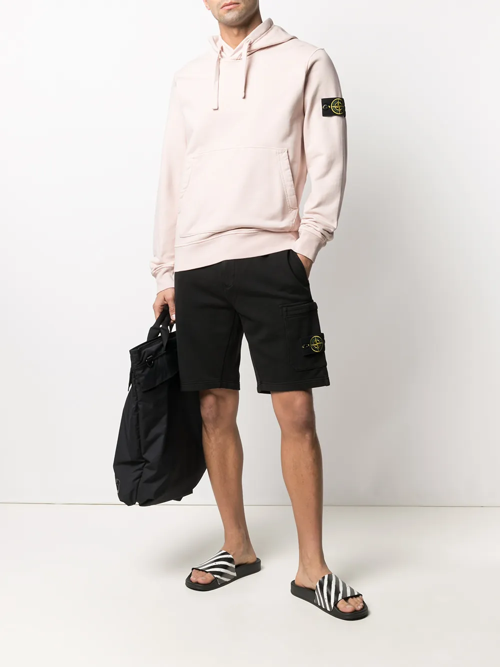 фото Stone island худи с логотипом