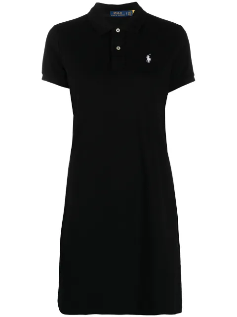 Polo Ralph Lauren logo-appliqué minidress