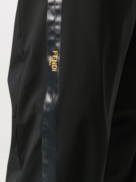 fendi logo track pants